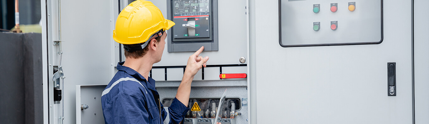 Electrical testing checklist during industrial annual maintenance shutdown